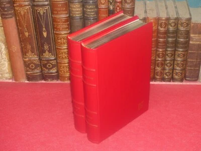Victor Hugo - Poems 1984 Ill. Michel Ciry National Printing 2/2 Red Leather - Image 1 of 4