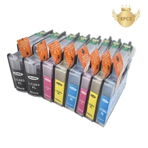 LC 203XL Ink for Brother MFC-J885DW MFC-J5520DW MFC-J5620DW MFC-J5720DW Lot - Picture 1 of 5