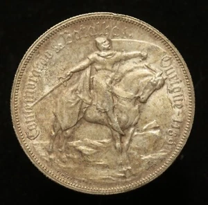 Portugal 1928 10 Escudos - Silver - Battle of Ourique - UNC Beautiful Toning! - Picture 1 of 2