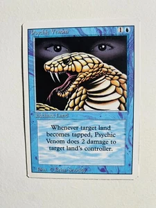 1X MTG MAGIC THE GATHERING PSYCHIC VENOM NM-MT KARTE - Bild 1 von 2