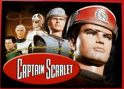 CAPTAIN SCARLET - Card #01 - Header Card - Cards Inc 2001 - Image 1 of 2