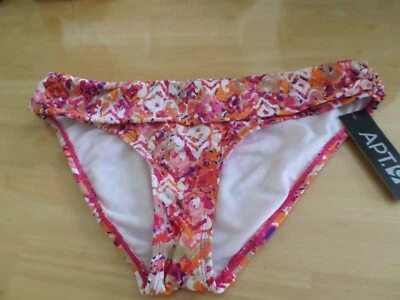 Apt. Parte inferior de bikini multicolor talla 9 mediana nueva con etiquetas Foto 1 de 4
