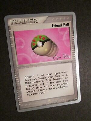 NM (WC-2004) Pokemon FRIEND BALL Card SKYRIDGE Set 126/144 World Championships