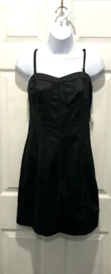 Mac & Jac Women's Sexy Black Dress Juniors L Brand New NWT - Image 1 of 4