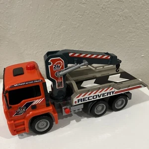 FAST LANE TOYS R US TRU RECOVERY TOW TRUCK AIR POWERED ACTION MAIDENHEAD MAN VTG - Picture 1 of 24