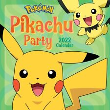 2022 Calendar Pokemon Pikachu Party Square Wall by Andrews McMeel AM56207