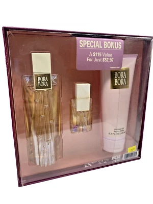 Bora Bora Liz Claiborne духи подарочная коробка набор 3,4 жидк. унц духи спрей гель для душа - Изображение 1 из 4