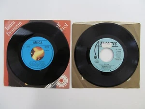 Laura Branigan Self Control, Solitaire 7" Vinyl Records Promos Germany Lot of 2 - Picture 1 of 7