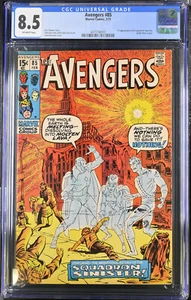 Los Vengadores #85 CGC 8.5 - 1971 - 1ª aplicación Escuadrón Supremo, John Buscema cubierta - Imagen 1 de 2