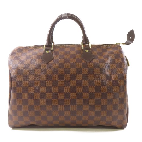 LOUIS VUITTON（LV） Borsa a mano Louis Vuitton LV GHW Speedy 35 N41523 marrone damier