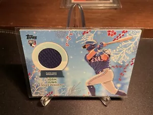 2023 Topps Holiday Relics #RC-JJ Josh Jung RC - Picture 1 of 2