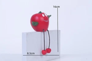 1pc Resin Apple Figures Office Home Decor Gift for All - Picture 1 of 5