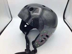 PROTEC FULLCUT BMX HELMET Black Glitter Sz Medium R2 - Imagen 1 de 5