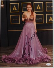 Jessica Chastain JSA Signed Autograph Photo 11 x 14 Jessica Chastain JSA Signed Autograph Photo 11 x 14
