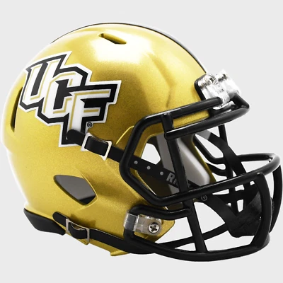 CENTRAL FLORIDA UCF KNIGHTS NCAA Riddell Speed Authentic MINI Football Helmet - Image 1 of 3