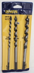 Irwin Set di punte per coclea 3 pezzi 1/4", 3/8" e 1/2" - Foto 1 di 5