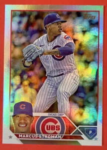 2023 Topps Series 1 Marcus Stroman Rainbow Foil Parallel Card #54 - Picture 1 of 2