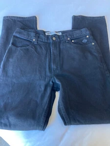 mens black harley davidson jeans Size 36/36. - Picture 1 of 7