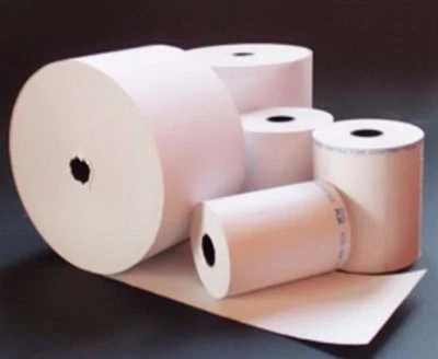 10 Rotoli carta termica per self-service mm. 60X85 metri foro/anima 18 gr.70