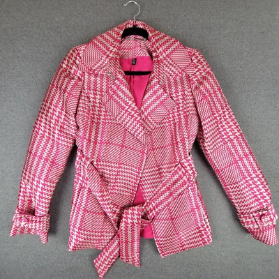 Zanja a cuadros obsesionada con la piedra pómez rosa mercado negro XS de la Casa Blanca 1093 Foto 1 de 4