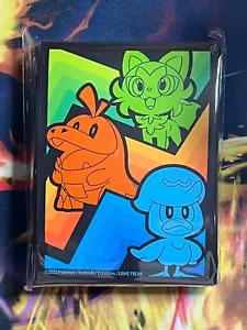 Pokemon TCG - S&V Paldea Evolved ETB Sleeves (Pack of 65) - New/Sealed - Foto 1 di 2