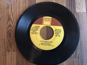MARVIN GAYE: let's get it on / i wish it would rain TAMLA 7" Single 45 RPM - Bild 1 von 2