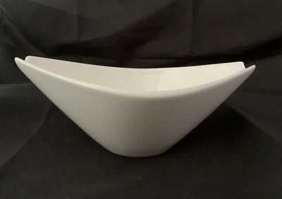VILLEROY & BOCH Flow Collection White Porcelain Serving Bowl VGC RARE - Image 1 of 4