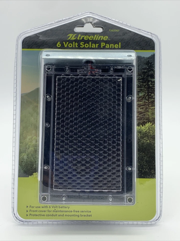 6volt Weatherproof Solar Panel Game Deer Feeder Camera 6v Battery Charger