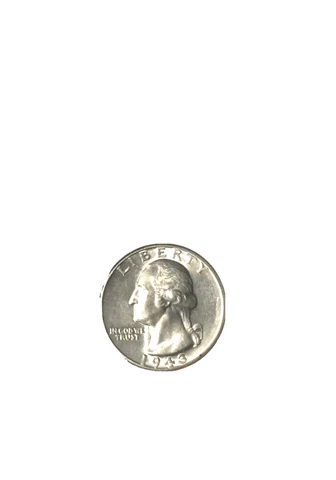 1943 UNCIRCULATED WASHINGTON QUARTER VERY NICE COIN Cover