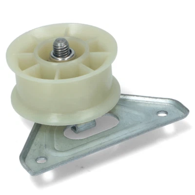 Puleggia tendi cinghia con squadretta asciugatrice Hotpoint Ariston Indesit