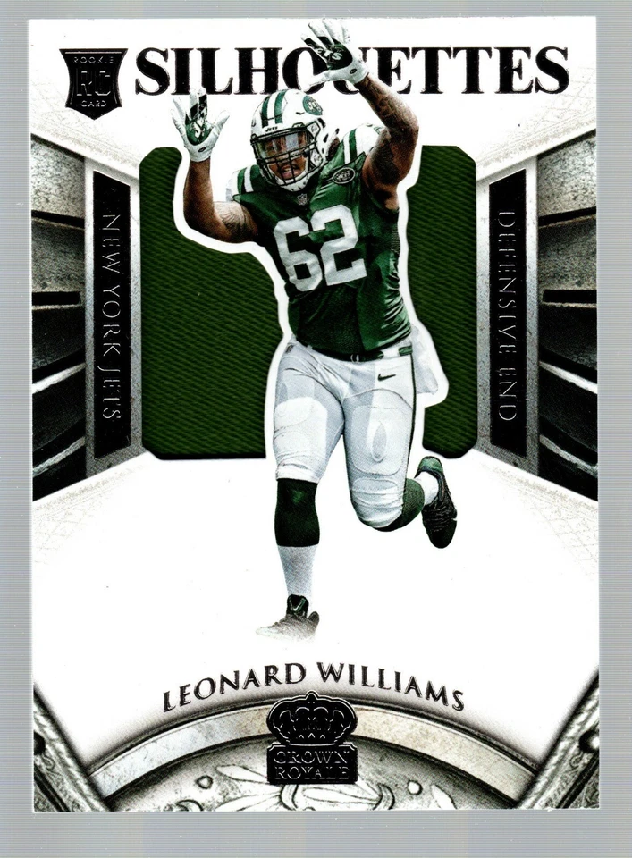 2015 Crown Royale Rookie Silhouettes #224 Leonard Williams 161/299 - Image 1 of 1