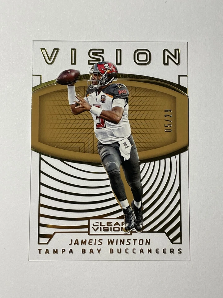2016 Panini Clear Vision Jameis Winston #9 /29 Acetate - Image 1 of 2