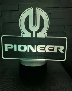 PIONEER Ledlight Logo Lampada Hifi Amplificatore Giradischi No Technics Marantz - Imagen 1 de 8