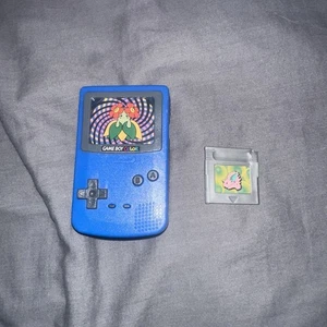 Vintage Burger King Kinder Mahlzeit Spielzeug Gameboy Color Blau, mit Zubat Cartridge. Gebraucht. - Bild 1 von 1