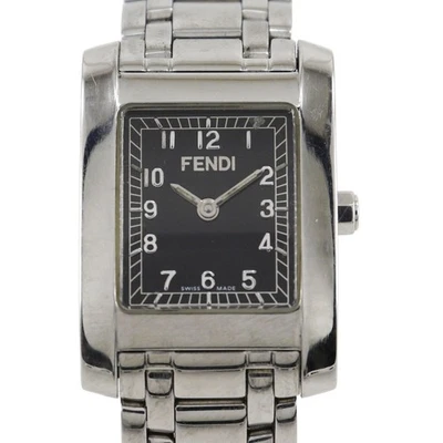 FENDI Olologi Watches 7000L blackDial Stainless Steel Quartz Analog displa... - image 1 of 4