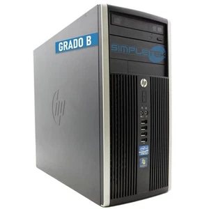 HP 6200 Pro MT i3 3.10GHZ 4GB HDD 250GB PC Computer Mini Tower RS232 DVD Win XP/ - Picture 1 of 5