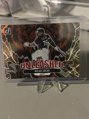 2023 Panini Donruss - Unleashed Oscar Colas #U11 /999 (RC) - Image 1 of 2