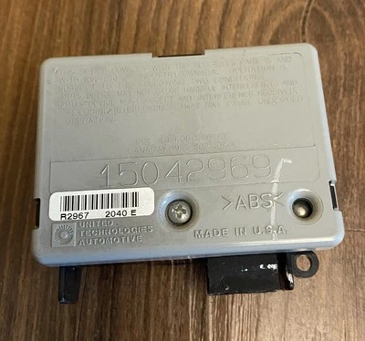 01-05 Chevy S10 Silverado Anti Theft Keyless Entry Control Module 15042969 Oem - Image 1 of 4