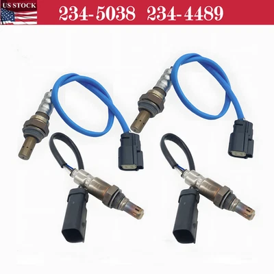 4Pcs O2 Oxygen Sensors Upstream Downstream For Ford Edge Explorer Mazda 6 CX-9  Foto 1 de 4