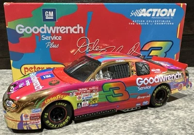 2000 Dale Earnhardt Goodwrench Gold Peter Max 1/32 Action RCCA NASCAR Diecast - Image 1 of 4