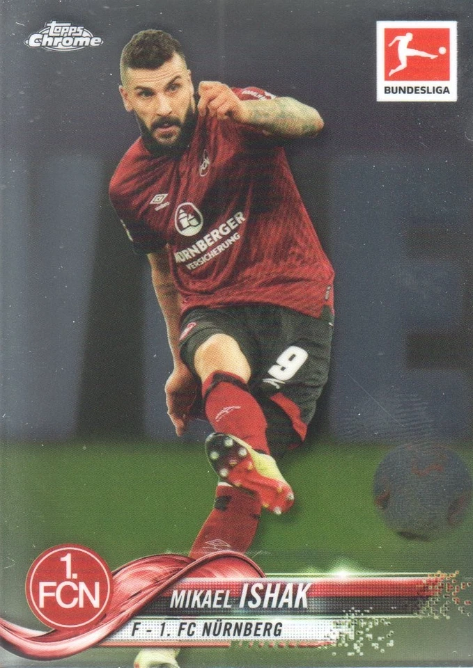 2018-19 Topps Chrome Bundesliga Soccer Trading Cards BASE: Pick From List - Image 1 of 1