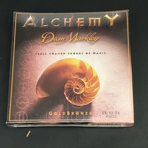 Alchemy Dean Markley GoldBronze Guitar Strings CL 12-54 #2023 New Sealed - Picture 1 of 8