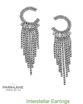 Pendientes interestelares Park Lane - ¡Exclusivos en caja brillante! ¡Nuevo con etiquetas! Foto 1 de 4