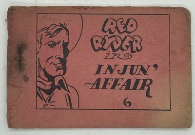 Vintage Tijuana Bible – Red Ryder in Injun’ Affair #6 – 1930s Adult Erotic Mini  - Image 1 of 3