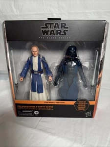 Star Wars Black Series 6" New Hope Obi-Wan Kenobi Darth Vader Concept Art 2-Pack - Picture 1 of 7