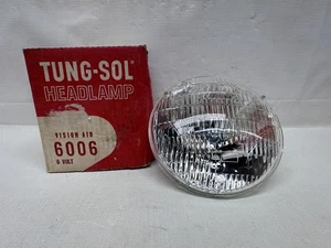 1940-1955 Tung-Sol NORS Sealed Beam Headlight Bulb 6006 GM Ford Mopar Kaiser - Picture 1 of 6