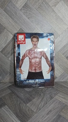 NUEVA Camiseta Piel Mutilada Carne con Estampado de Sublimación Para Hombre Vestido Elegante Mediano  Foto 1 de 4