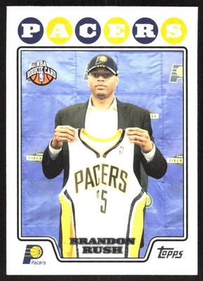 3563F 2008-09 Topps #208 Brandon Rush Foto 1 de 2