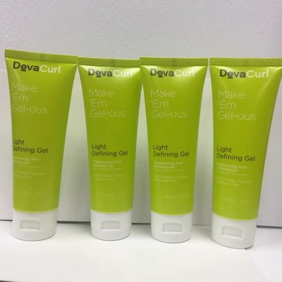 4 DEVACURL сделать em гель-ous света определения волос гель 1,5 унций - 4 упаковки новый - Изображение 1 из 3