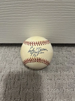 Early Wynn HOF 72 y 300 Win FIRMADO AUTOGRAFIADO VINTAGE OAL Ball JSA Auténtico Foto 1 de 2